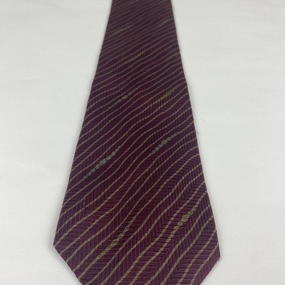 Giorgio Armani Vintage Tie 100% Pure Silk - Picture 4 of 15